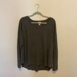Flowy Gray Top - Target (Mossimo Supply Co.)